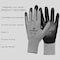 I9 Essentials Coated Gloves, Black & Grey, L 6 PK 100033 - alternate 4